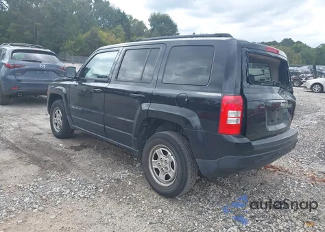 2012 Jeep Patriot Sport from USA, damaged, VIN 1C4NJPBAXCD636424